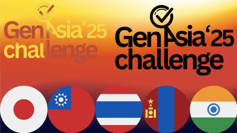 Youth Fact-Checkers from Five Countries Compete in 2025 GenAsia Challenge, Japan Takes Top Prize